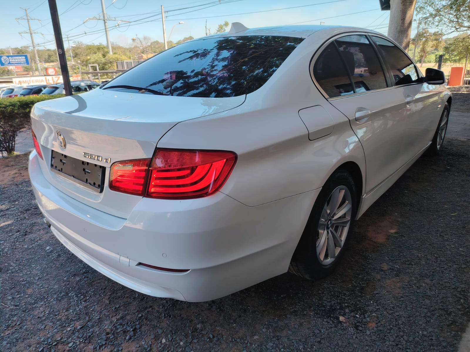 BMW Serie 5 2013 - asientos delanteros cuero marrón