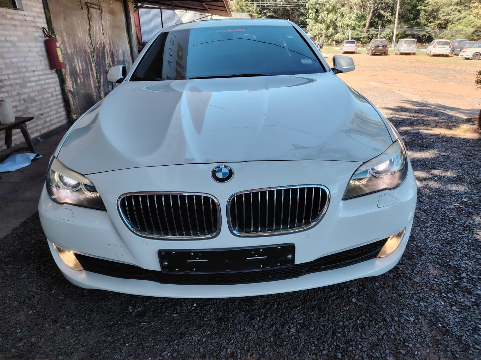 BMW Serie 5 2013 - interior trasero