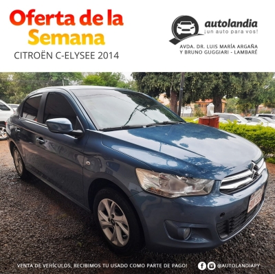 CITROEN C-ELYSEE SEDUCTION 2014